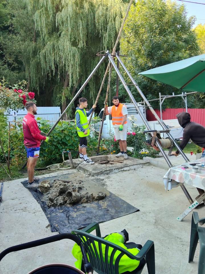 Foraje puțuri,Denisipari prelungire Fantani Targu Jiu