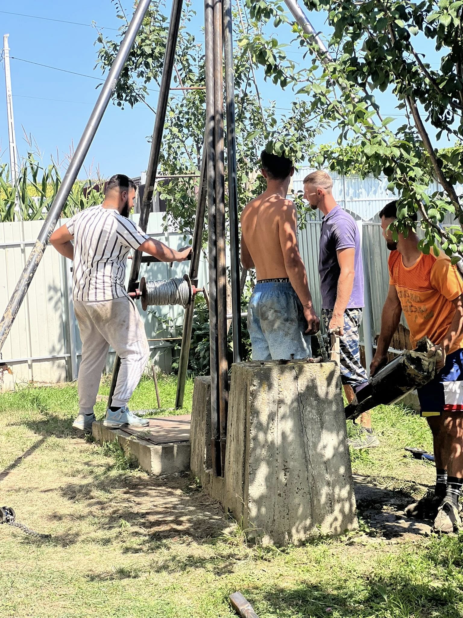 Foraje puțuri,Denisipari prelungire Fantani Targu Jiu