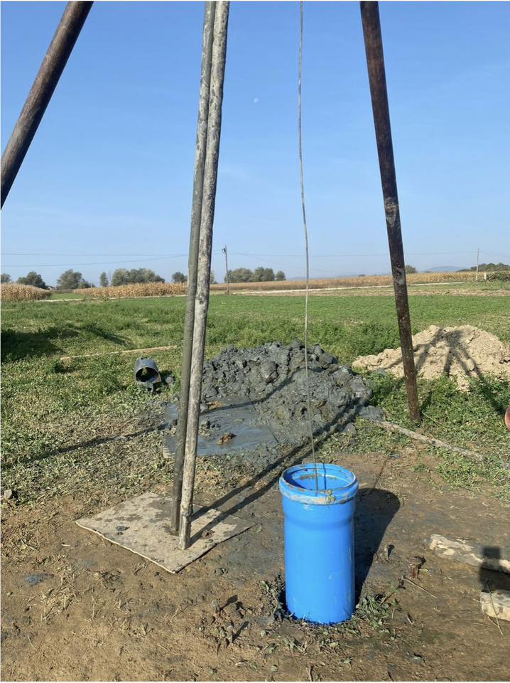 Foraje puțuri,Denisipari prelungire Fantani Targu Jiu