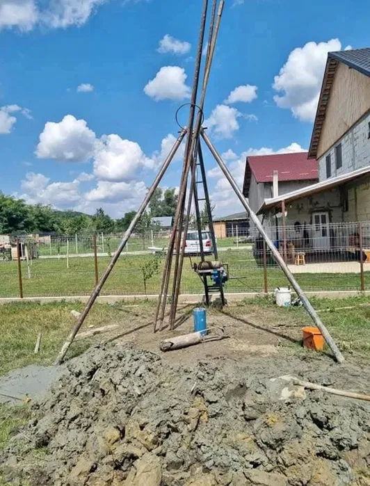 Foraje puțuri apa Bordeasca Veche, Vrancea