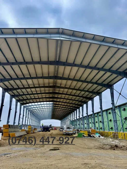 Vand Hala Metalica cu panouri sandwich, suruburi prindere ascunsa