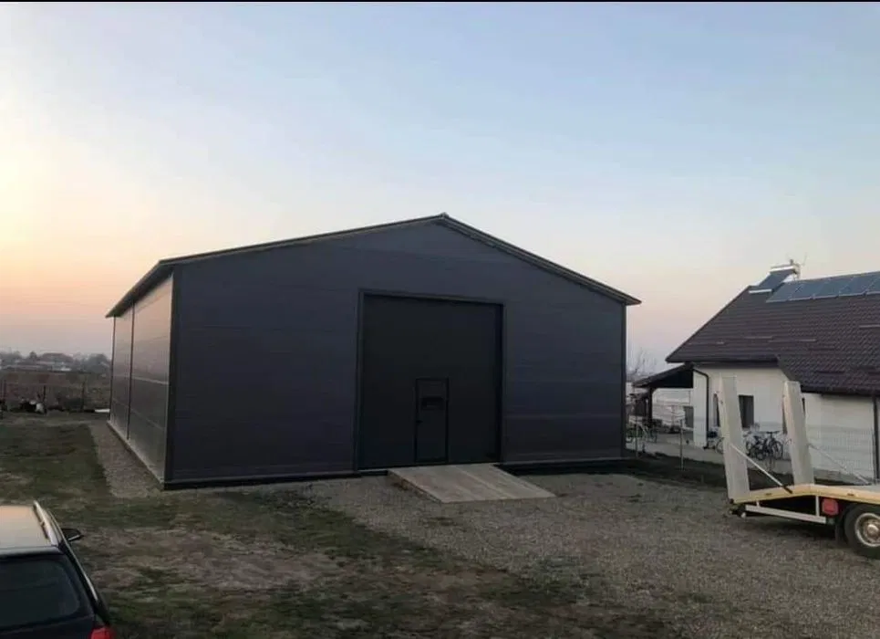 Vand Hala Metalica completa cu panouri sandwich Alba Iulia