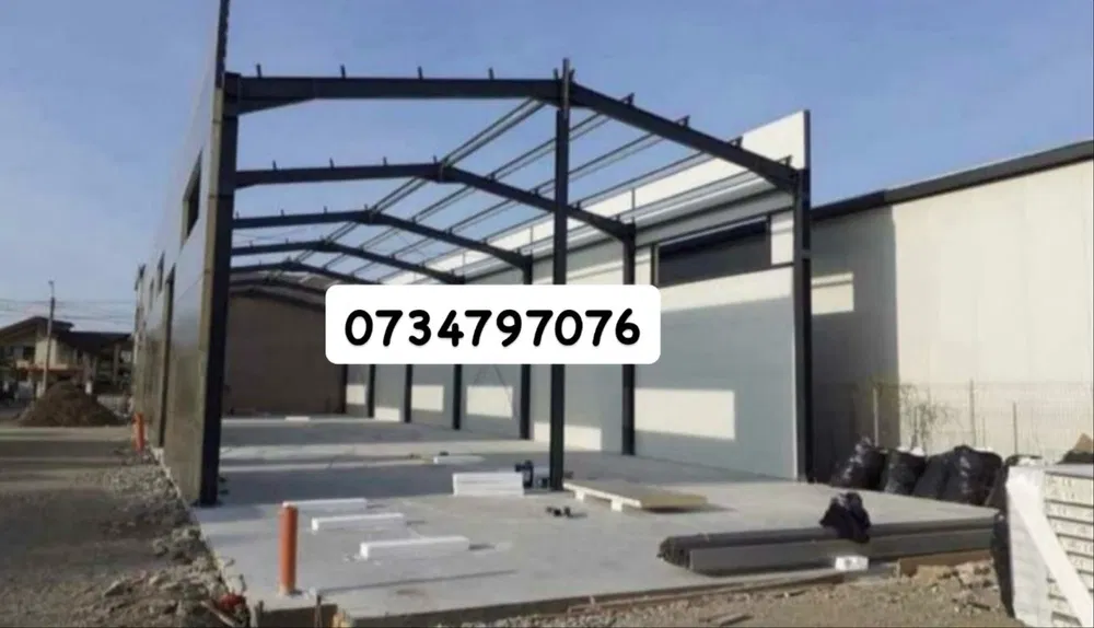 Hale metalice peste tot in România